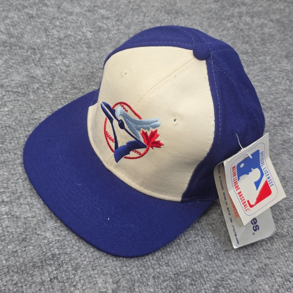Vintage 90s Toronto Blue Jays Hat Sports Specialties Size 6 7/8 Wool USA